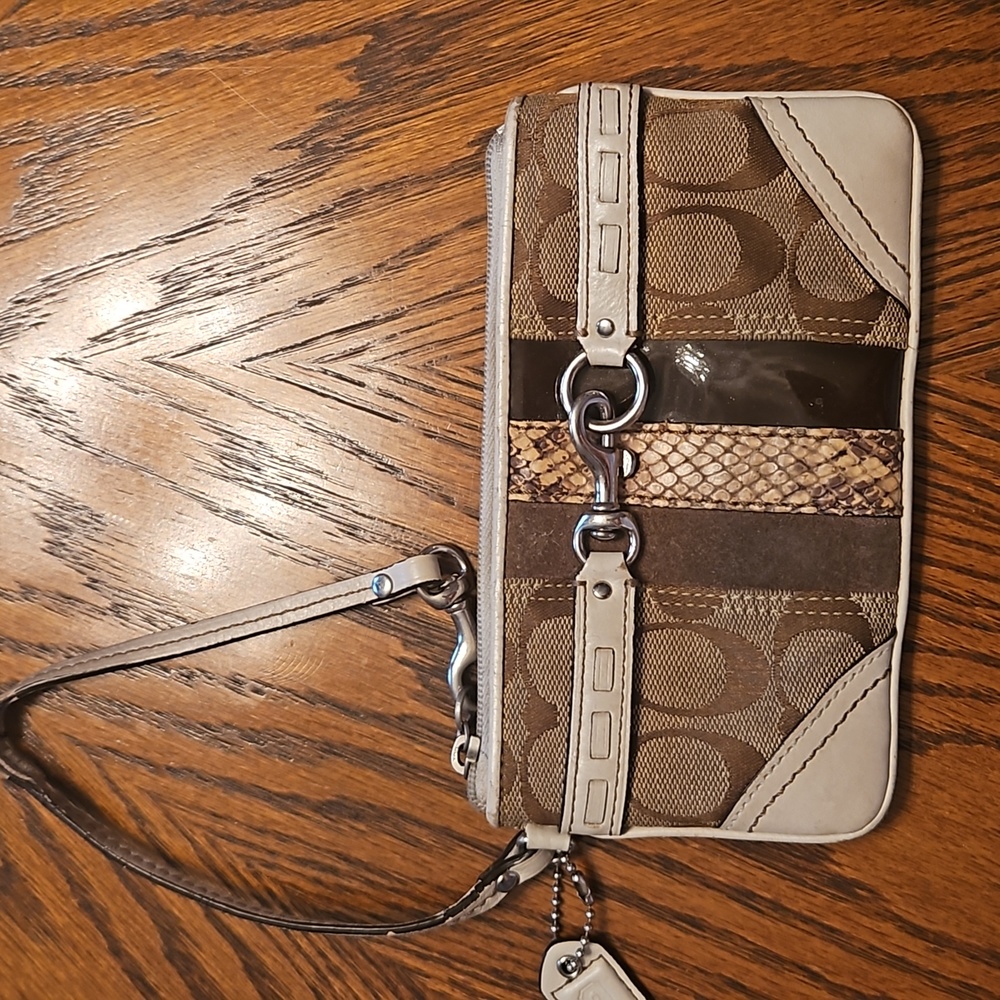 Coach Patchwork Wristlet / Mini Purse - image 1